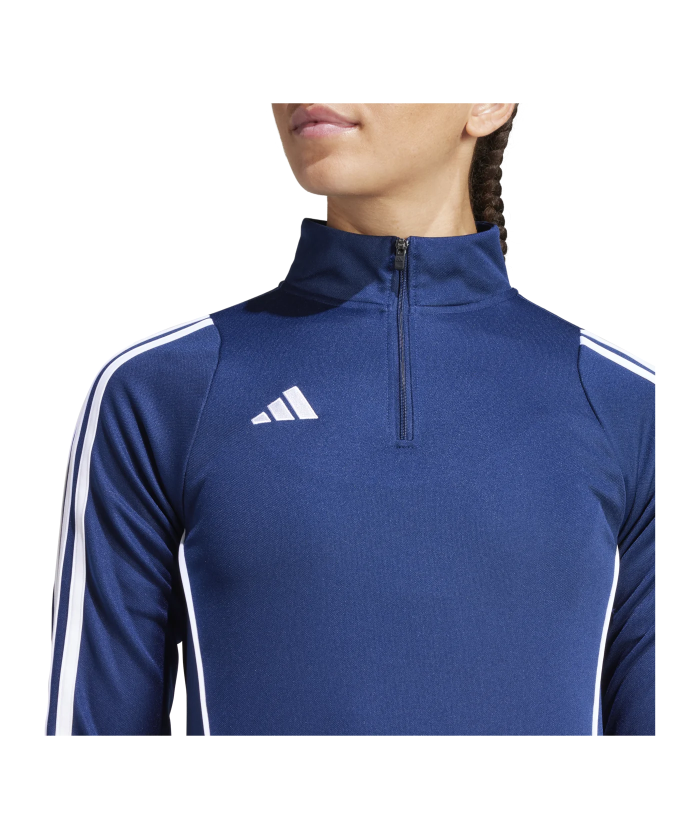 adidas Tiro 24 Trainingstop Damen Blau Weiss