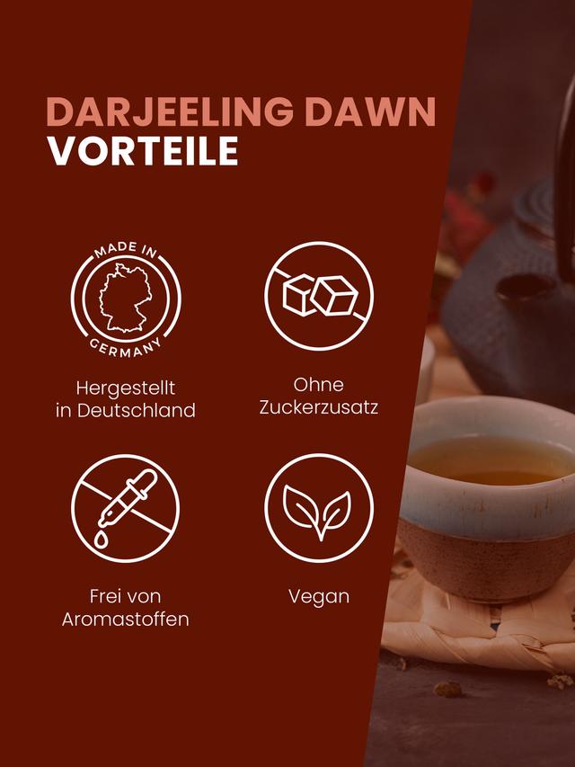 Schwarzer Tee Darjeeling, lose, 100 g