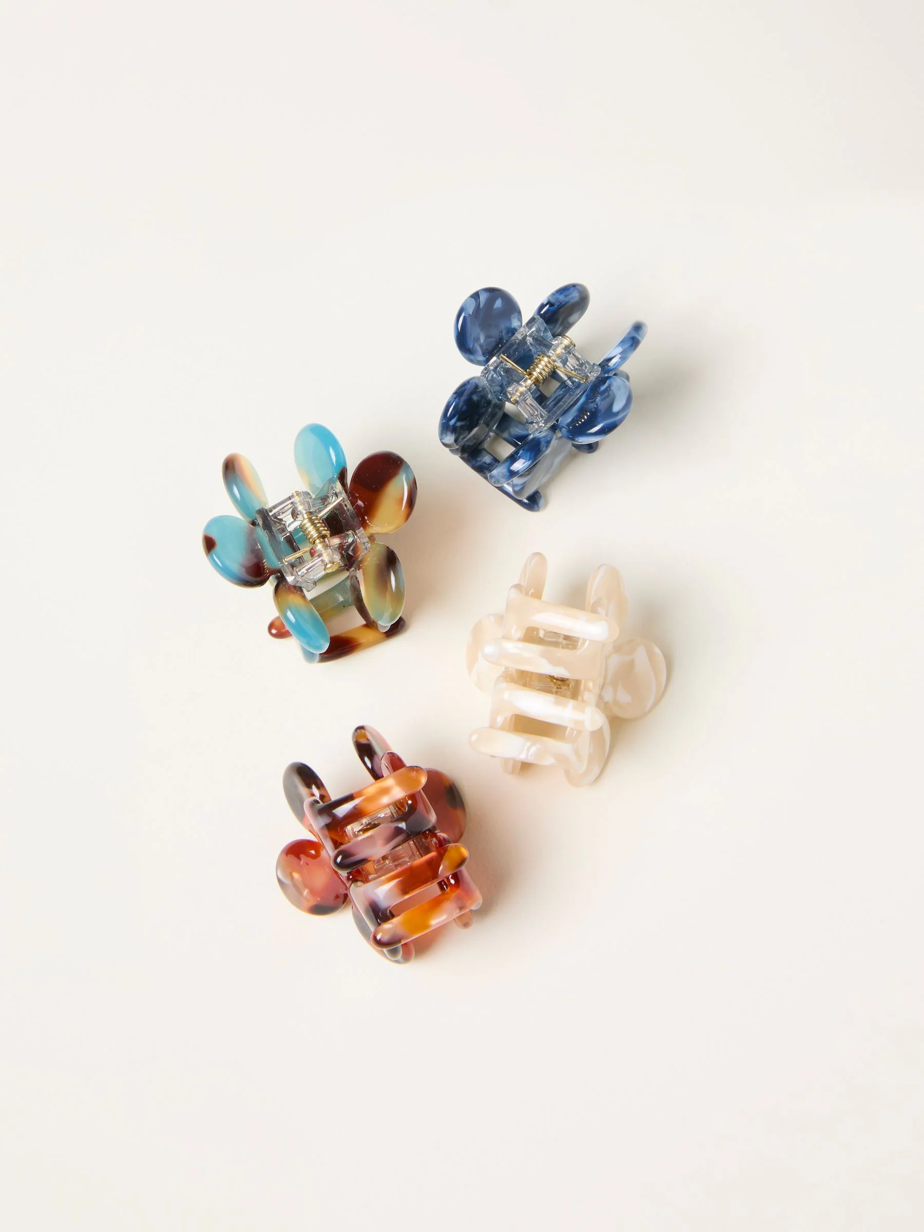 FatFace 4 Pack Mini Bloemclips