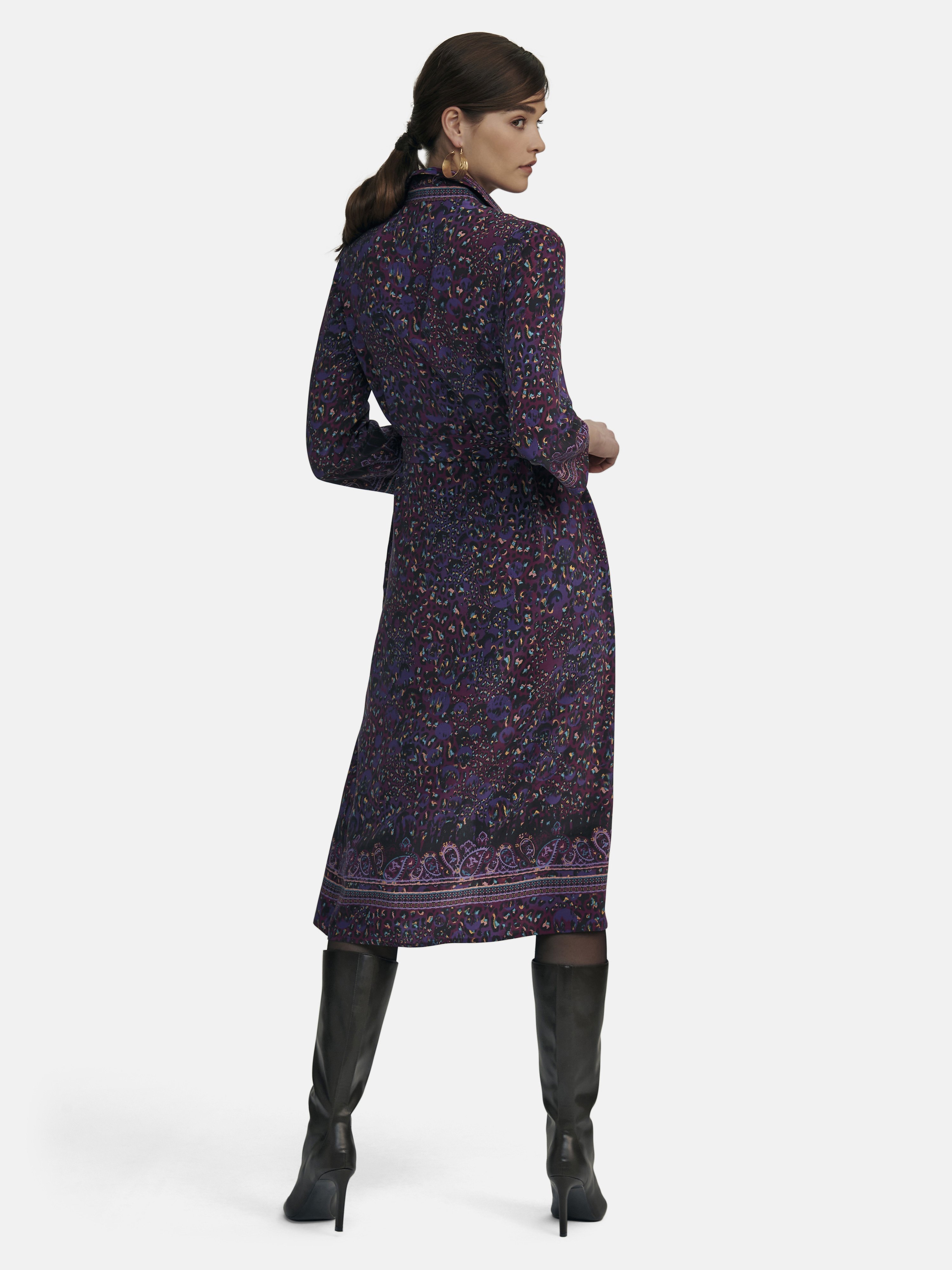 Kleid mit 7/8-Arm