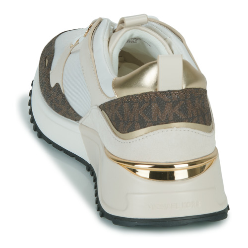 MICHAEL Michael Kors - THEO TRAINER Blanco / Marrón / Oro