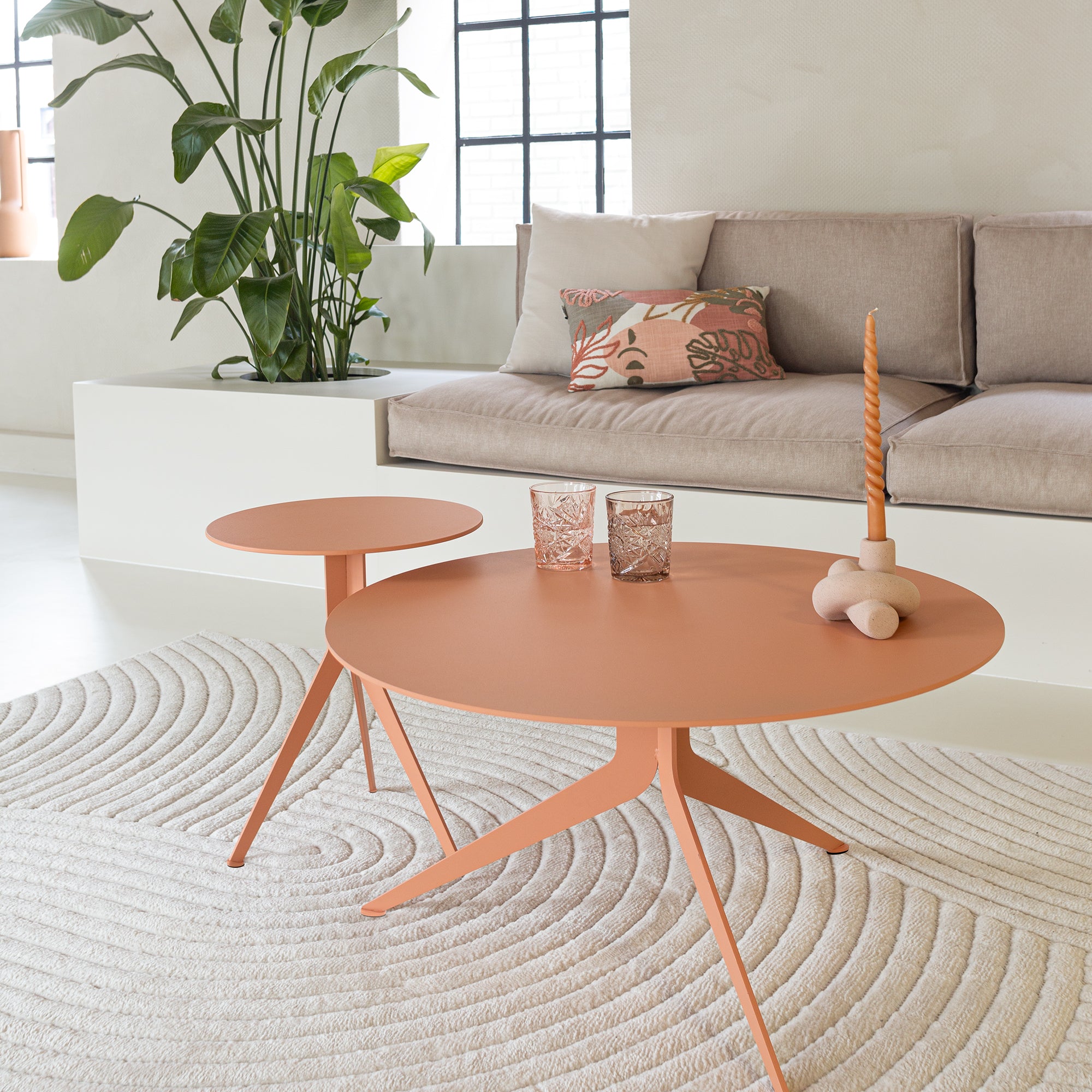 Spinder Design salontafel Daley - Clay Terra - Ã 80