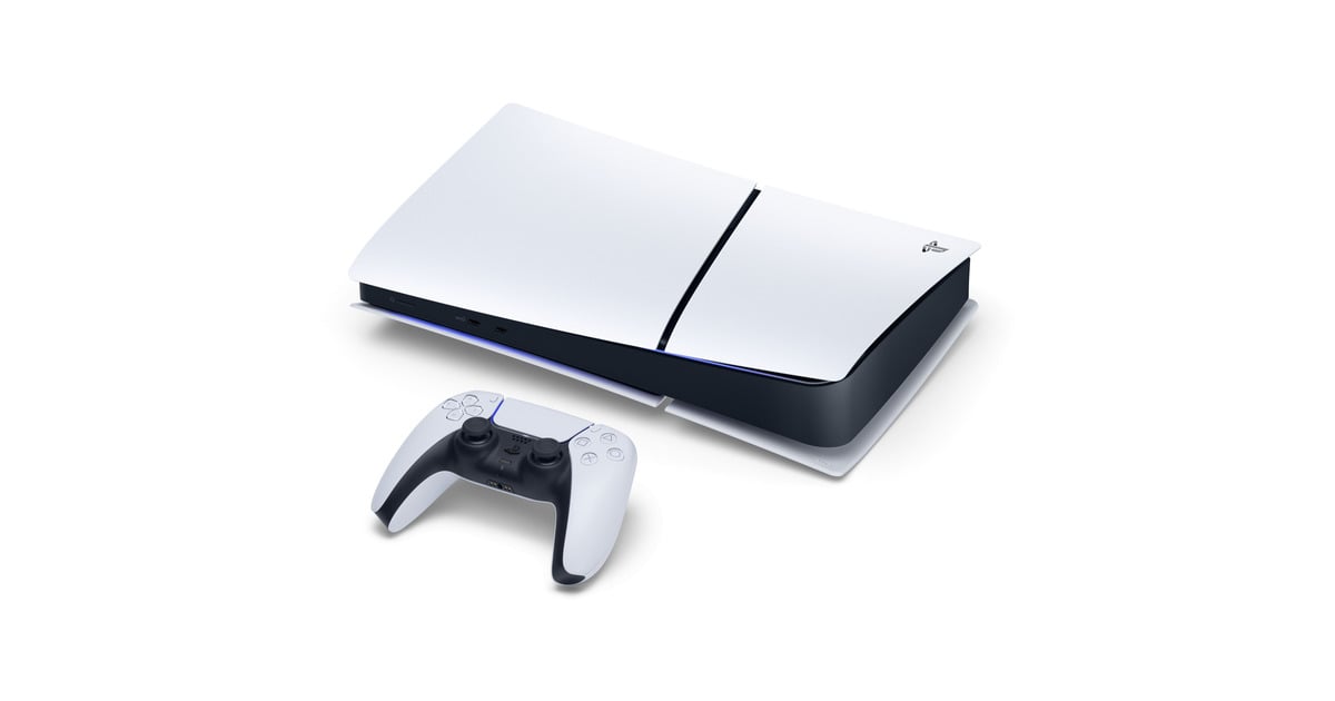 SonyPlayStation 5 Digital Edition (Slim) - 825 GB - Fortnite Flowering Chaos Bundel spelconsole  (Wit/zwart)
