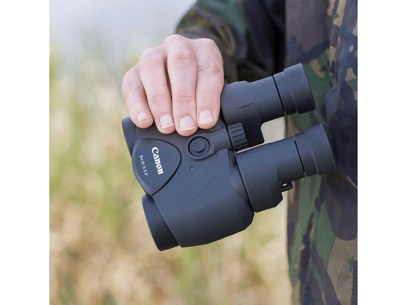 Canon Fernglas 10x30 IS II Handliches Fernglas mit 10-facher Vergrösserung und Bildstabilisator – ideal für Reisen, Konzert- und Sportveranstaltungen