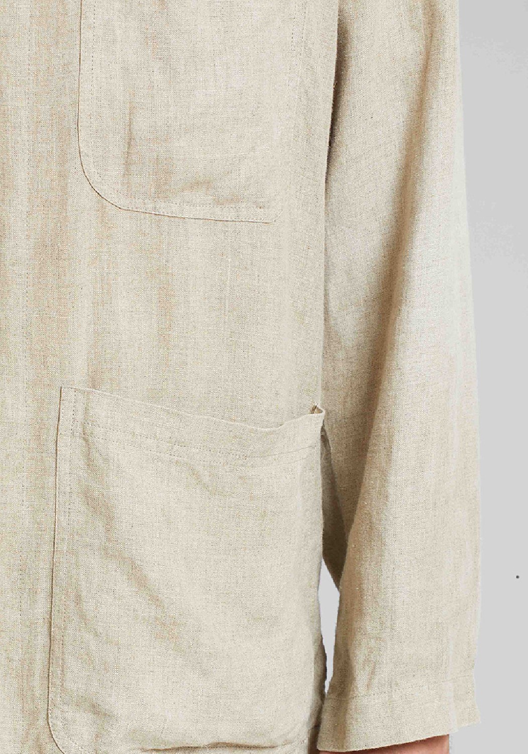 Dedicated Blazer Hornstull Linen Ecru