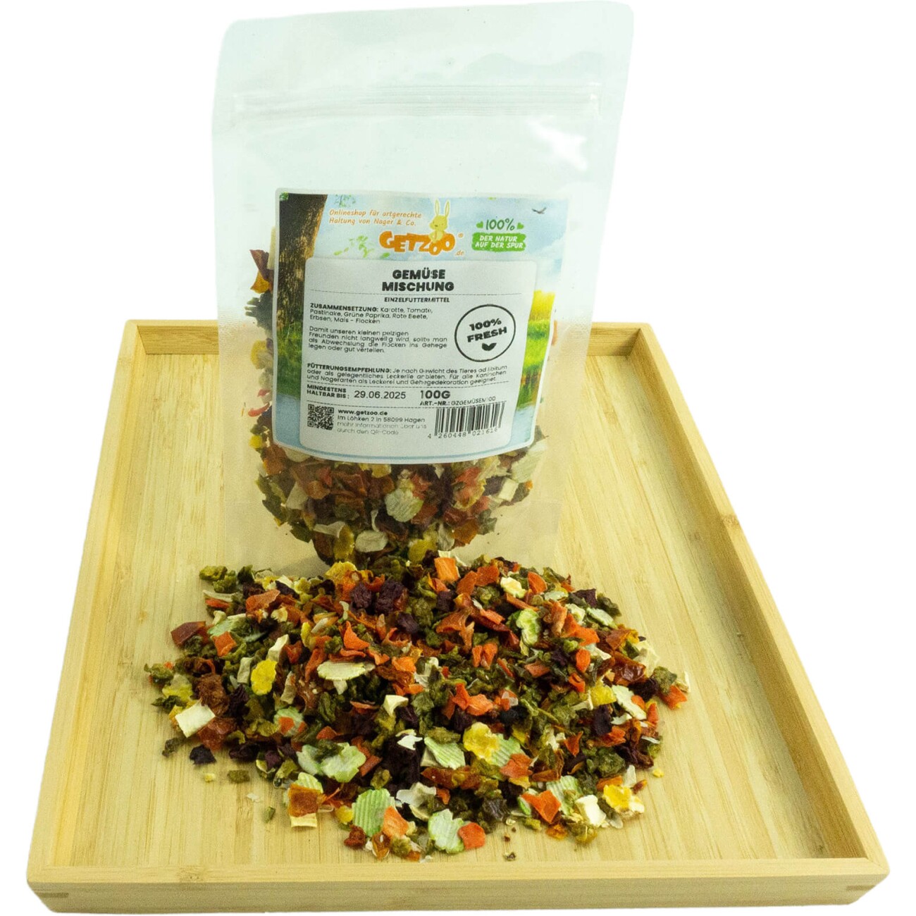 Getzoo Gemüse-Mischung 100g