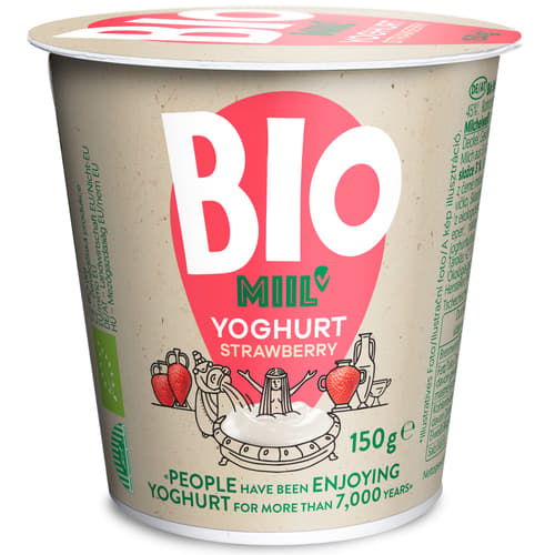 Miil BIO Joghurt 3,8% Erdbeere