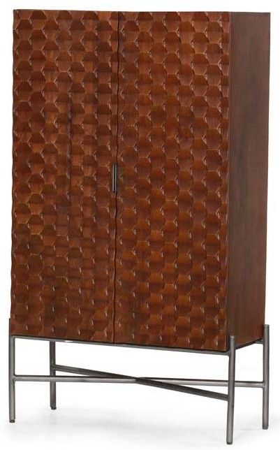 Bergkast Paola B90 x D40 x H160 cm