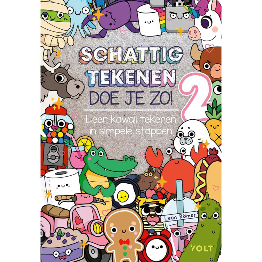 Uitgeverij volt schattig tekenen doe je zo! deel 2