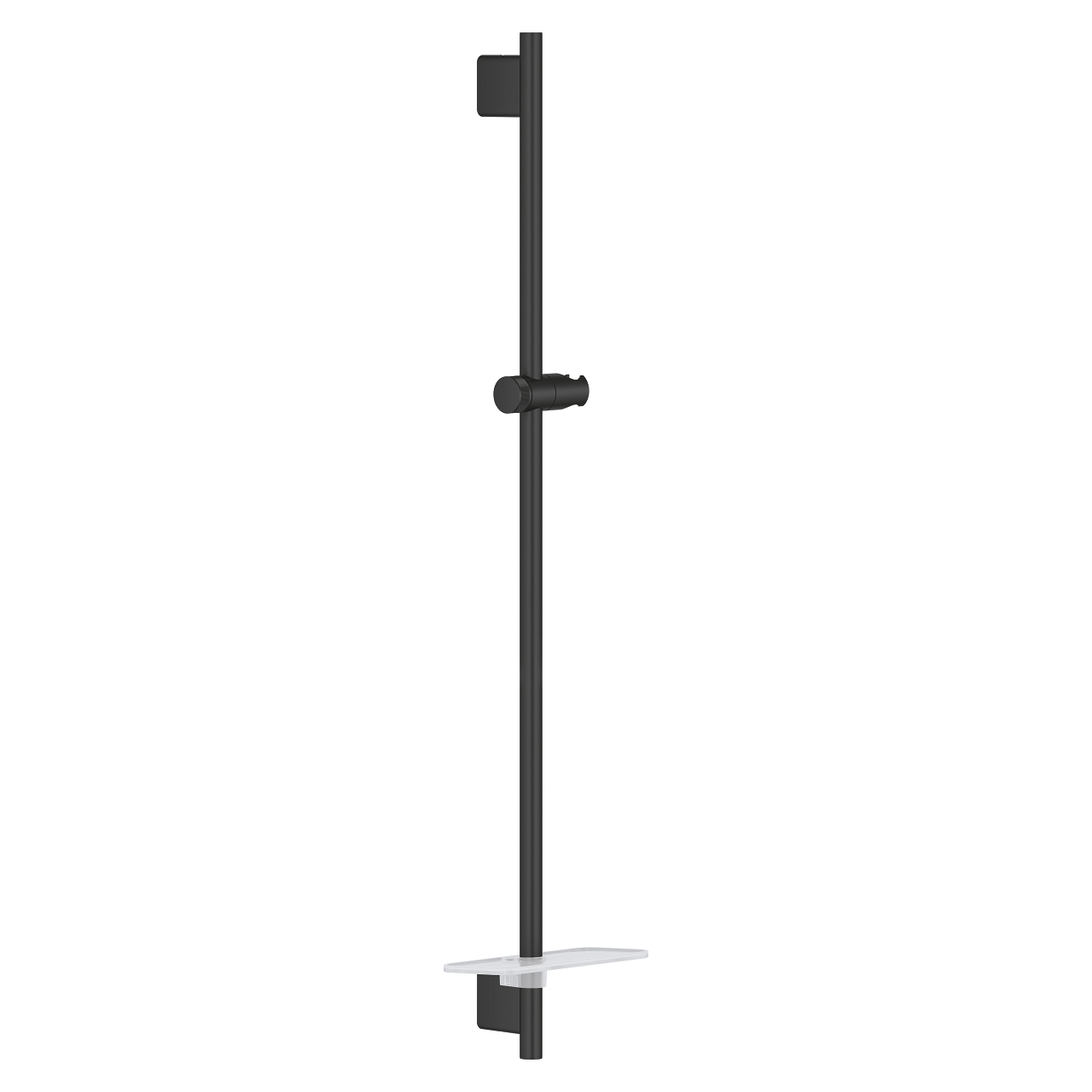 Grohe Rainshower SmartActive glijstang 90cm phantom black - zwart mat