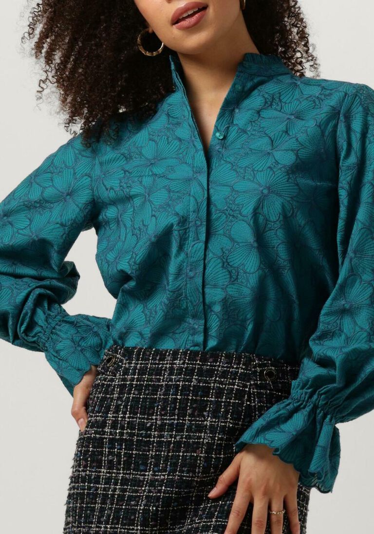FABIENNE CHAPOT turquoise fabienne chapot blouse bente blouse