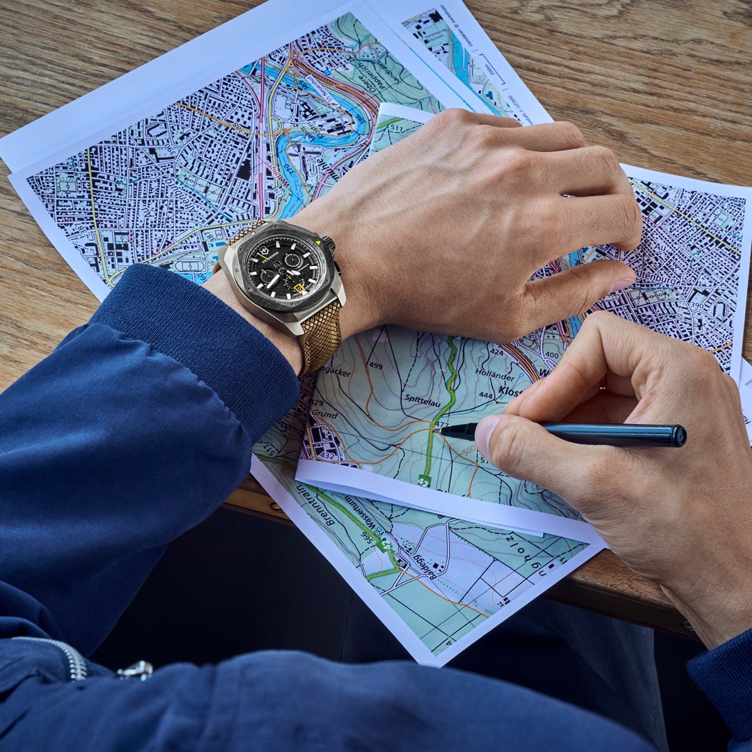 Victorinox I.N.O.X. Chrono Carbon-Titanium Set