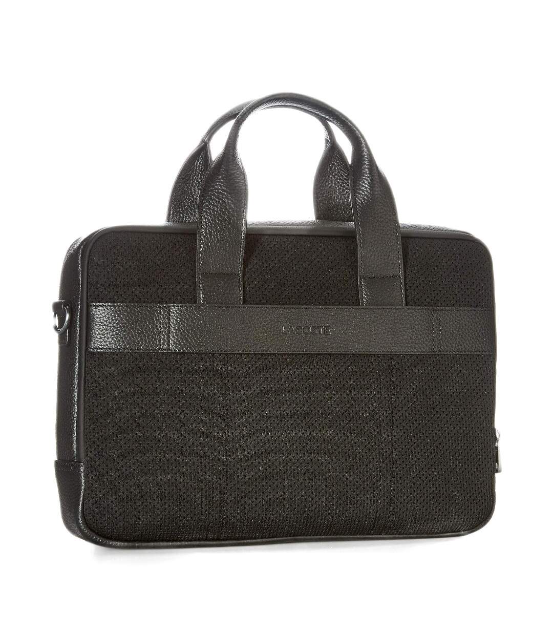 Sacoche Noir Homme Lacoste Computer Bag