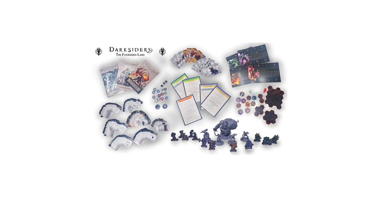 European Player NetworkDarksiders: The Forbidden Land Bordspel  (Engels, 1 - 5 spelers, 30 - 60 minuten, vanaf 16 jaar)