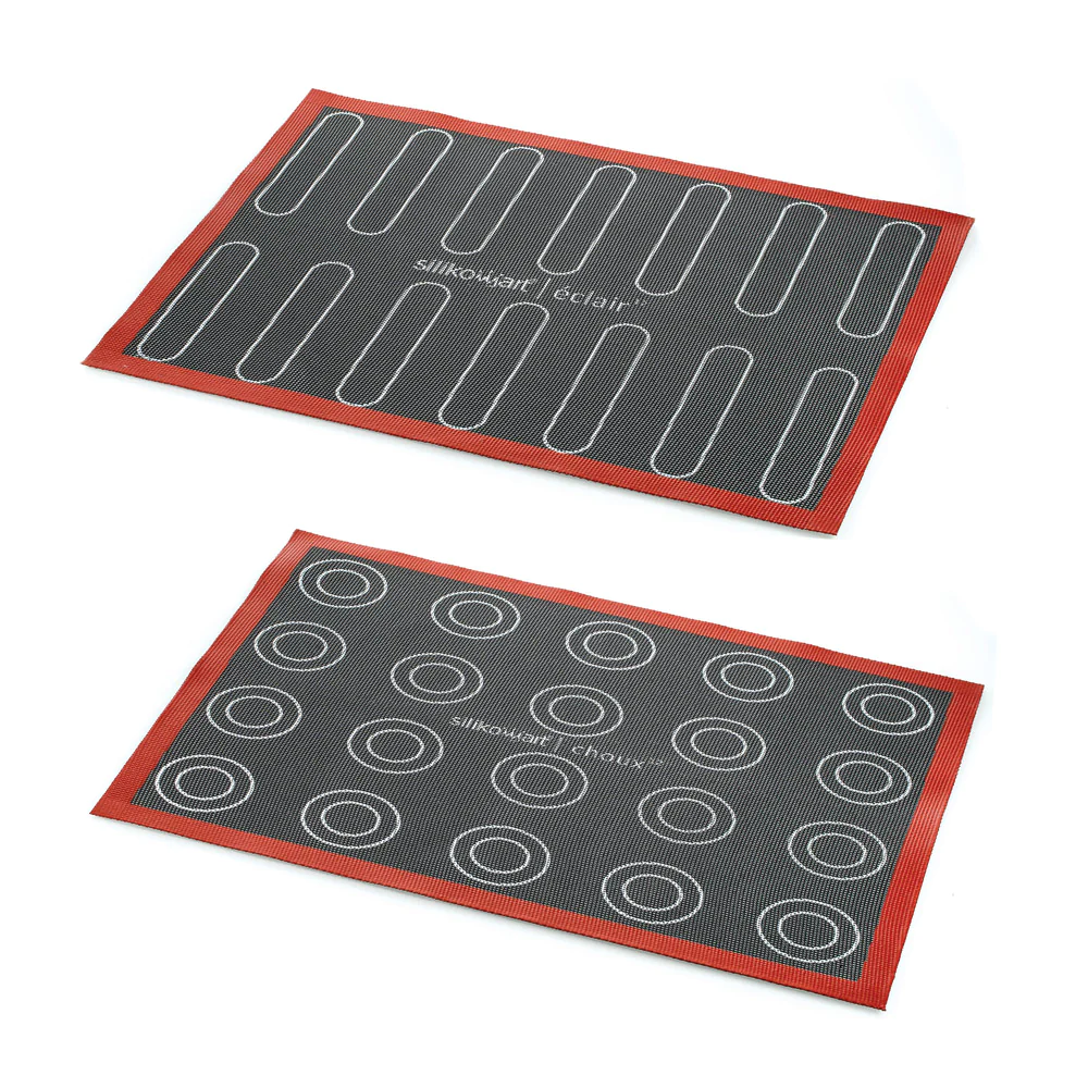 Tapis de cuisson airmat choux ou éclairs 30x40 cm Silikomart