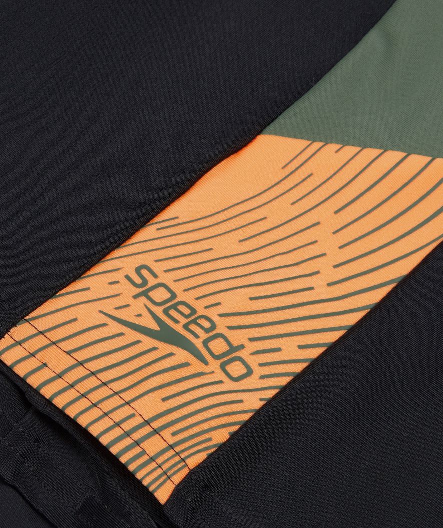 Speedo aquashorts til drenge - Dive - Sort/orange
