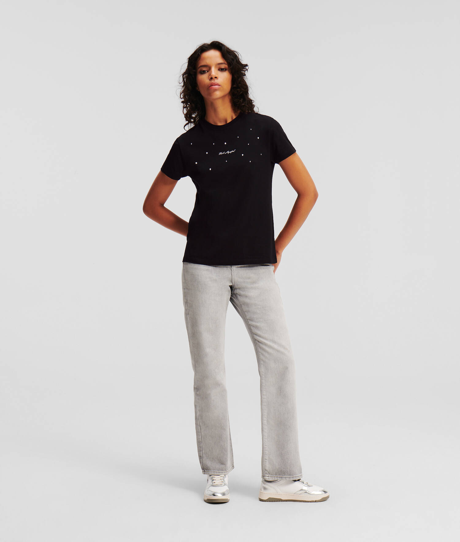 T-SHIRT EN STRASS