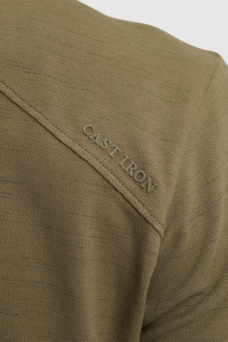 Cast Iron groene heren polo