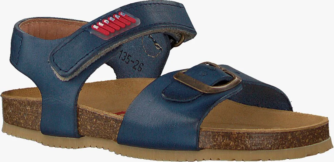 RED-RAG blauwe red-rag sandalen 19135