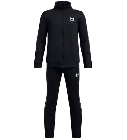 Under Armour Trainingsanzug - Symbol - Schwarz m. Logo-Streifen