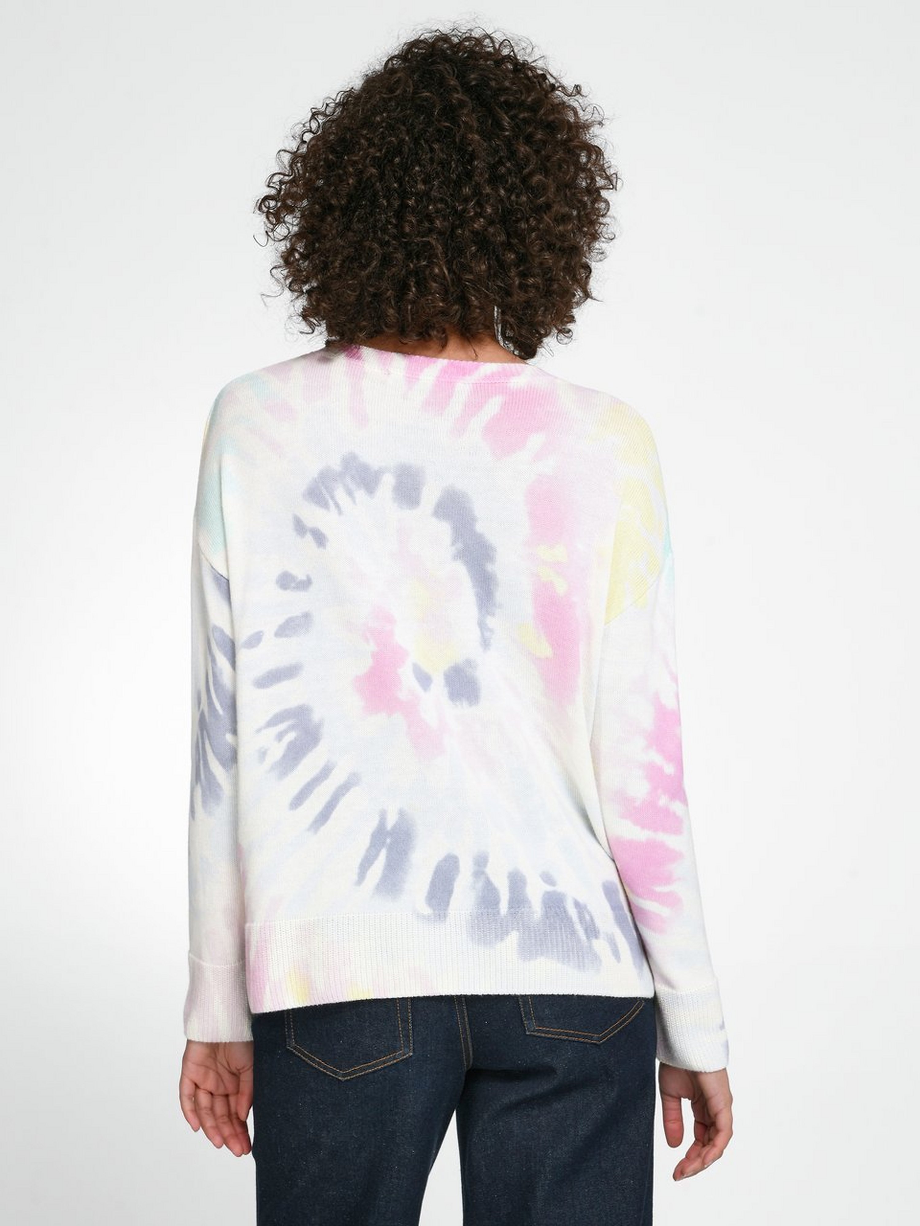 Rundhals-Pullover mit 1/1-Arm