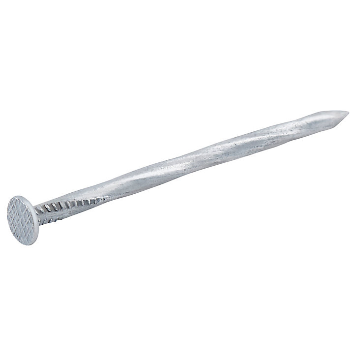 Clous torsadés en acier galvanisé 2,7x50 - 1kg