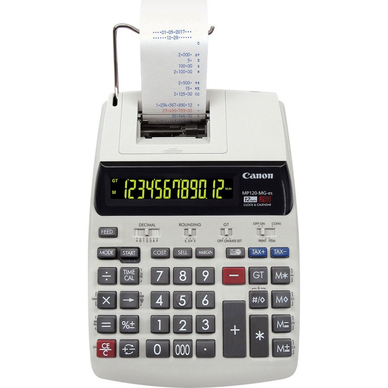 Calculatrice imprimante Canon MP-120MG - 12 chiffres