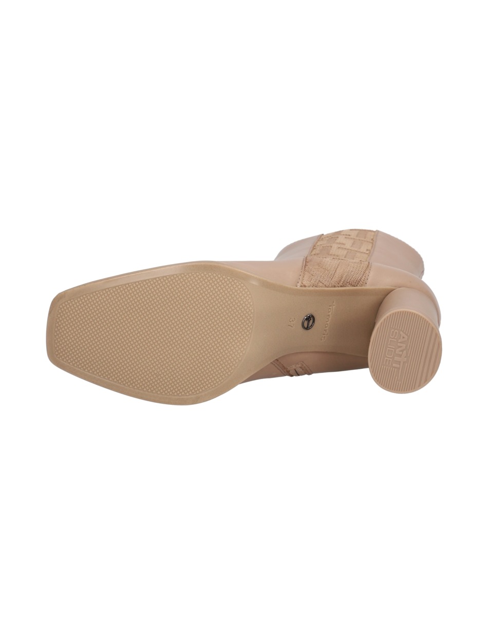 Glattleder Stiefelette