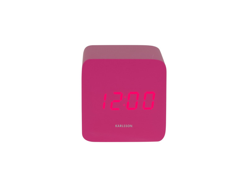 Alarm Clock Spry Square KA5982BP Bright pink
