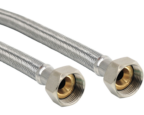 Gevlochten slang voor water en verwarming 1/2 inch x 1/2 inch x 500 mm