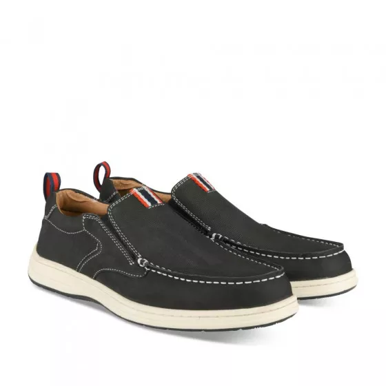 Mocassins NOIR MEGIS CASUAL