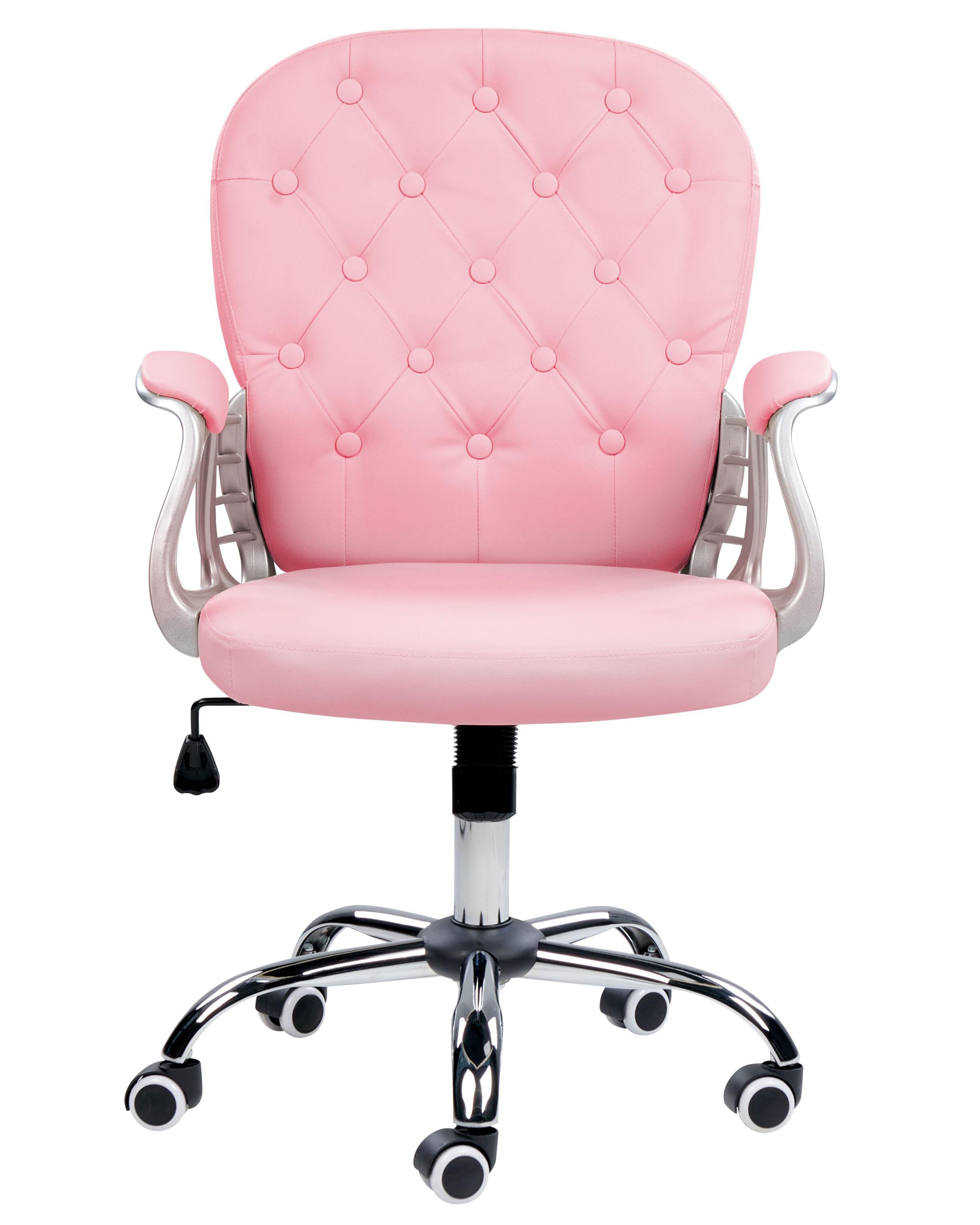 Bureaustoel PRINCESS Kunstleer Roze