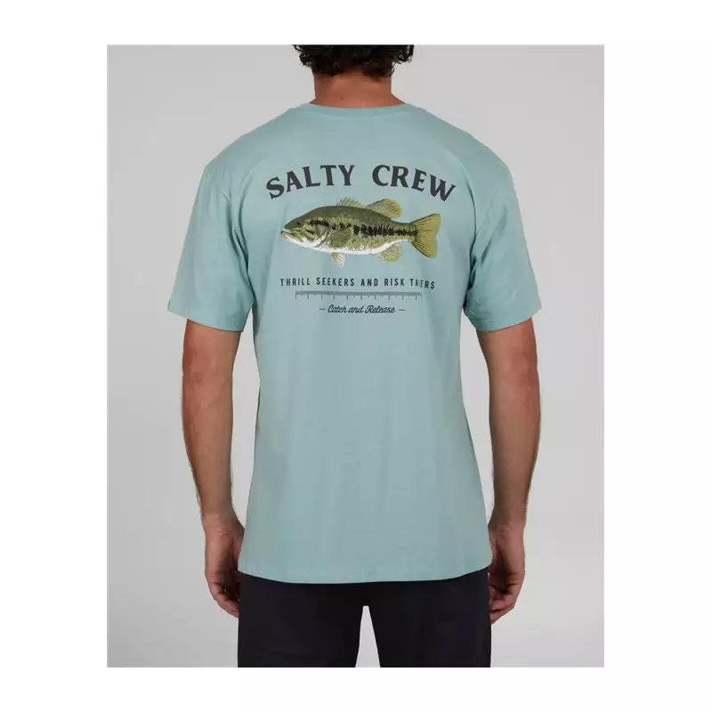 Tee shirt SALTY CREW Bigmouth Premium S/S Tee Mackerel
