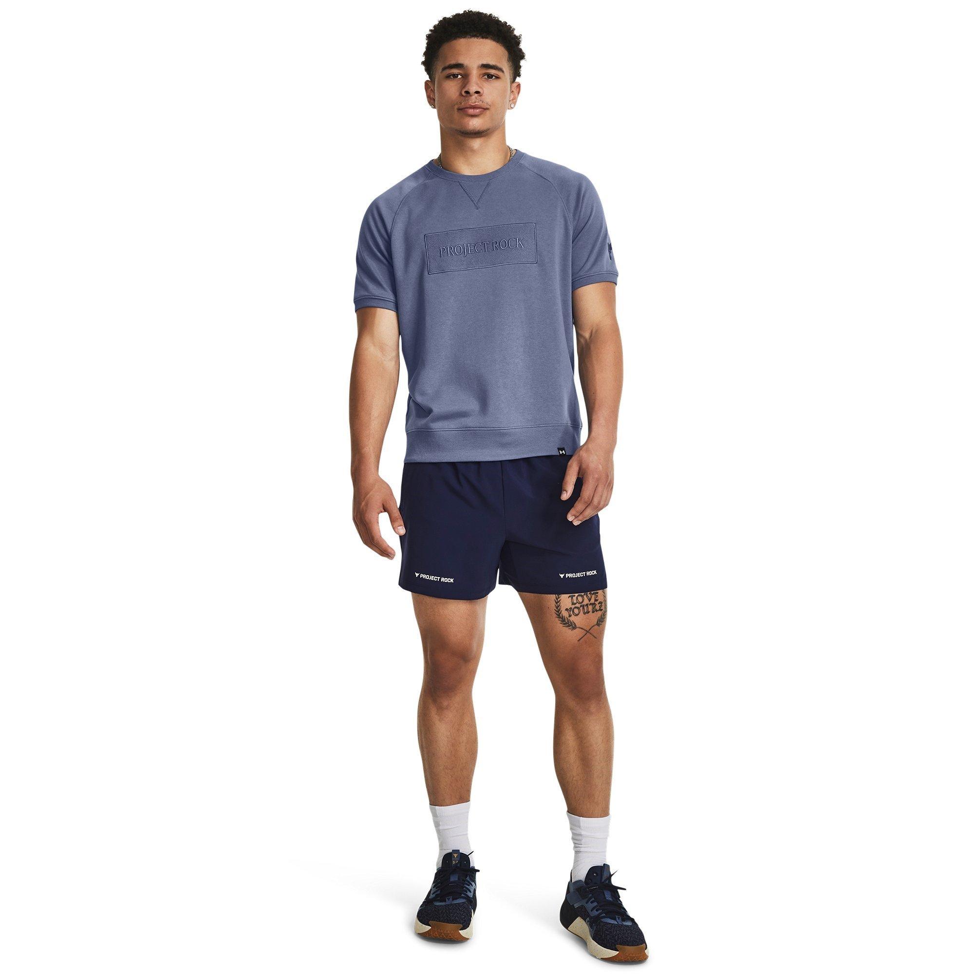 Under Armour UA Project Rock Terry Gym Top Mens