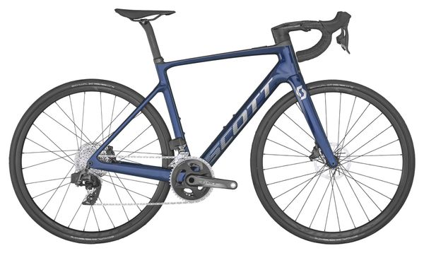 Vélo de Route Électrique Scott Addict eRIDE 20 Sram Rival eTap AXS 12V 236 Wh 700 mm Bleu