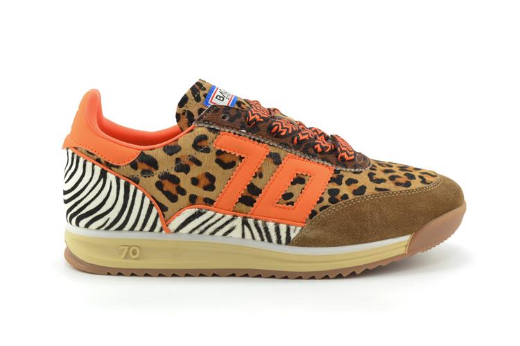 Back 70 Jogger-L61 Zebra Mix cuoio orange
