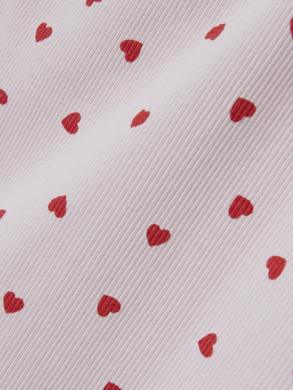 NAME IT top NKFFRISKE met hartjes lichtroze/rood