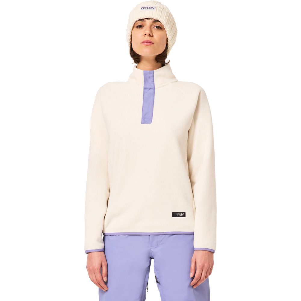 Oakley Alta RC Fleece Sweatshirt Damen arctic white