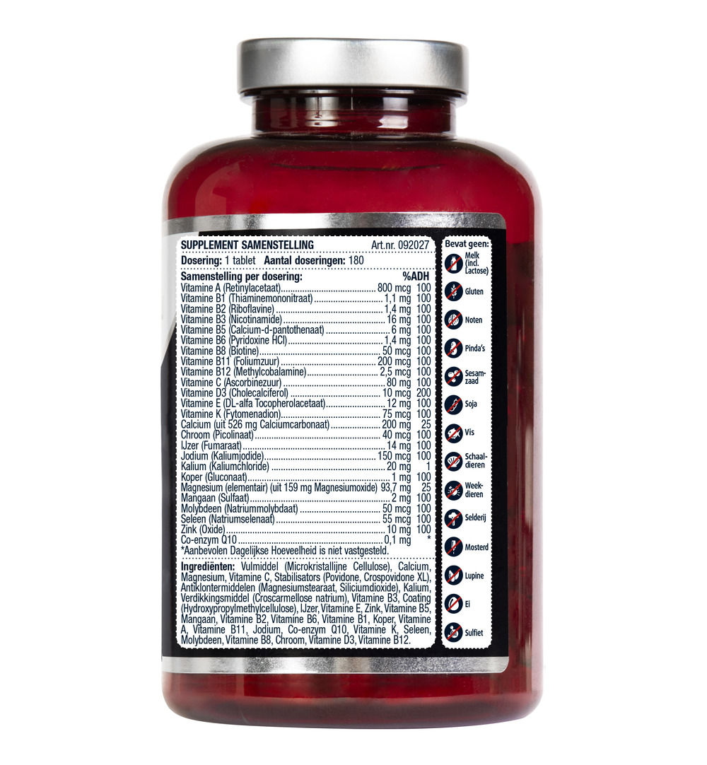 Lucovitaal Multi A-Z (180 tabletten)