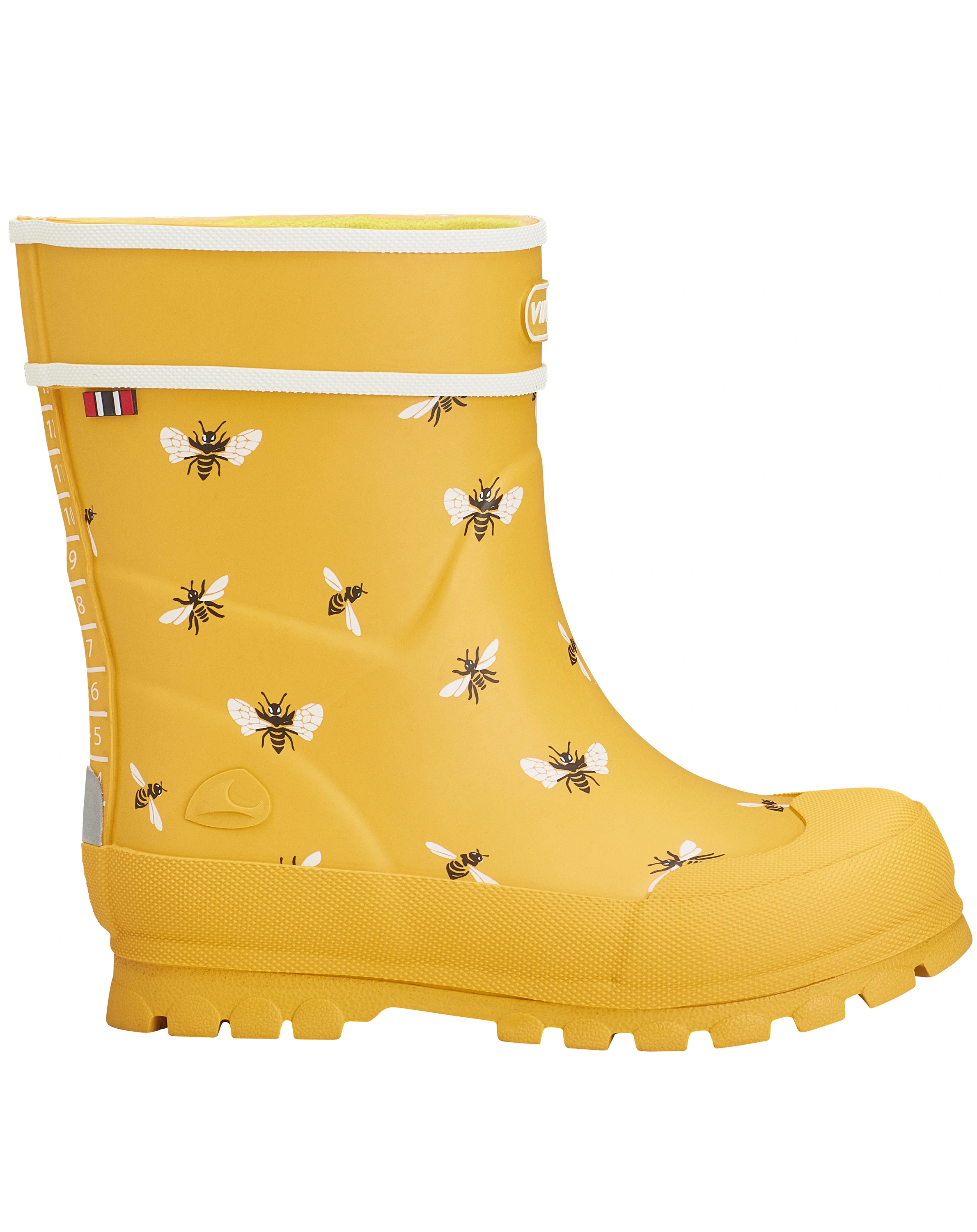 Gummistiefel ALV JOLLY BEE in yellow/white