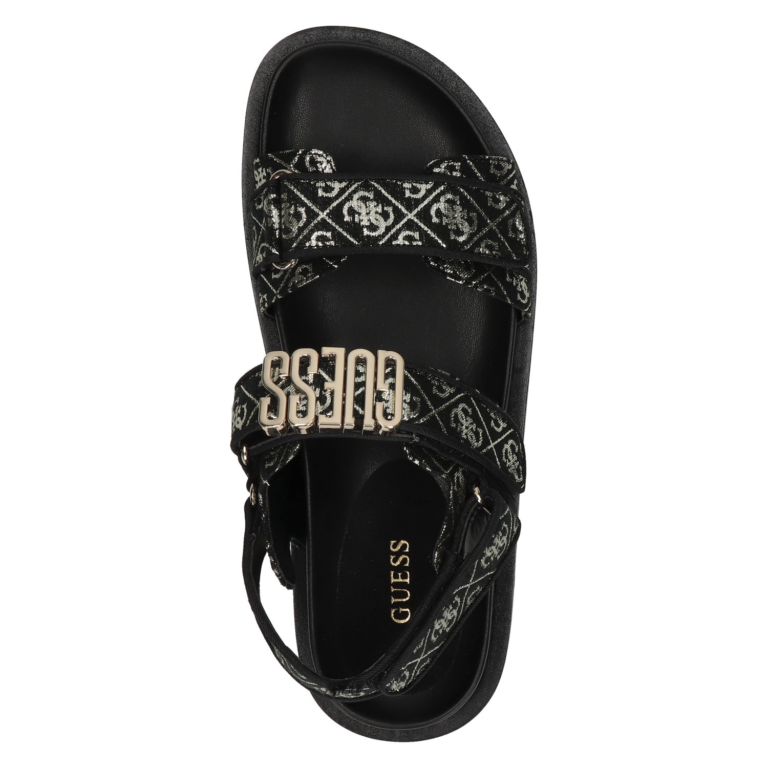 Fabelis dames sandaal Guess Zwart