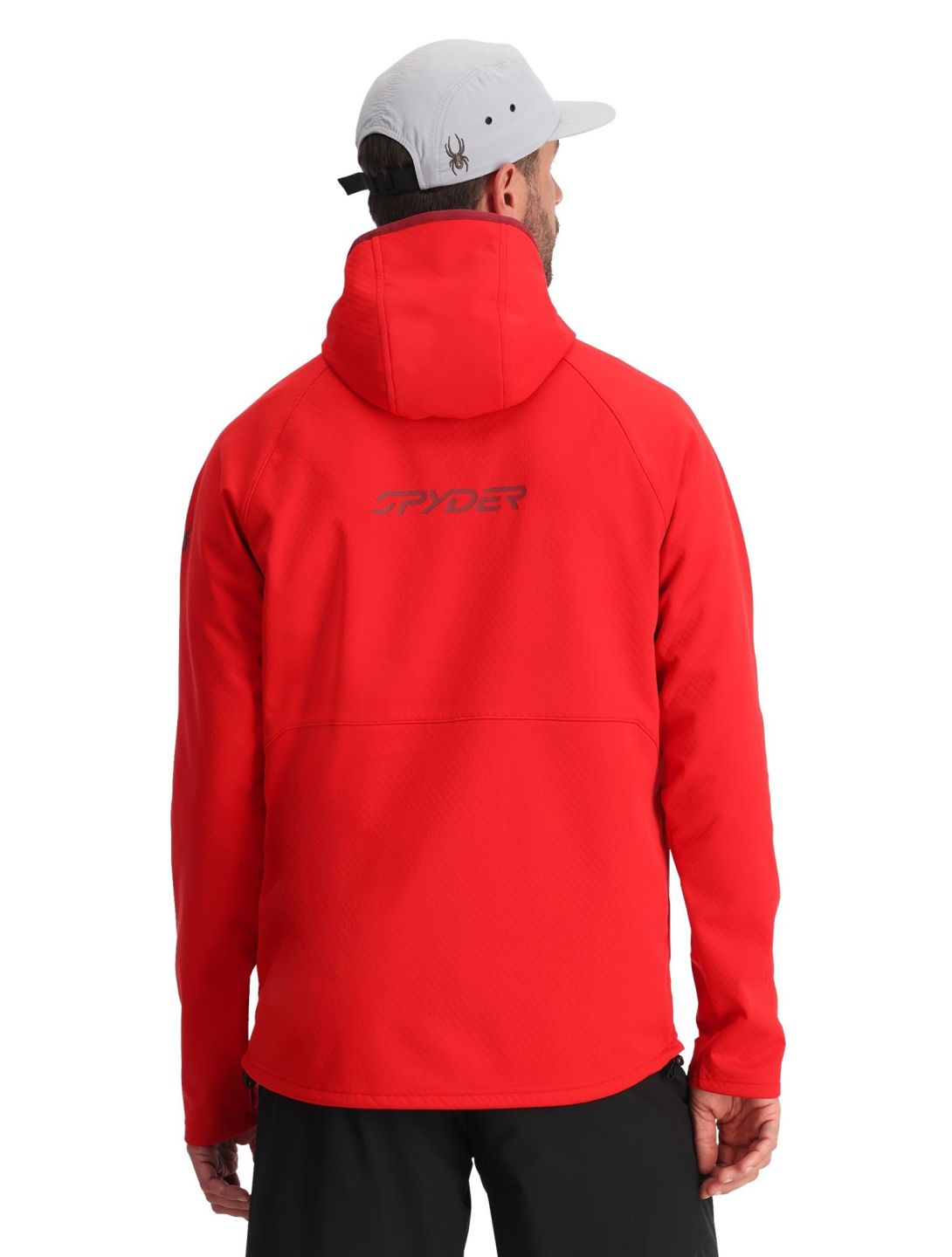 Gridweb Shellfleece Hoodie vest heren