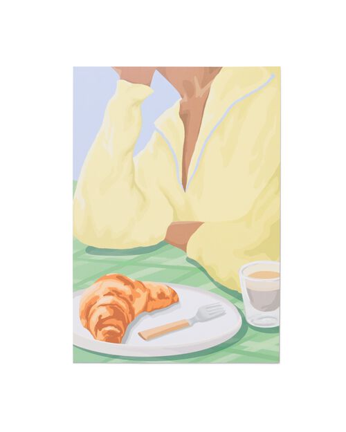 affiche 21x30 croissant