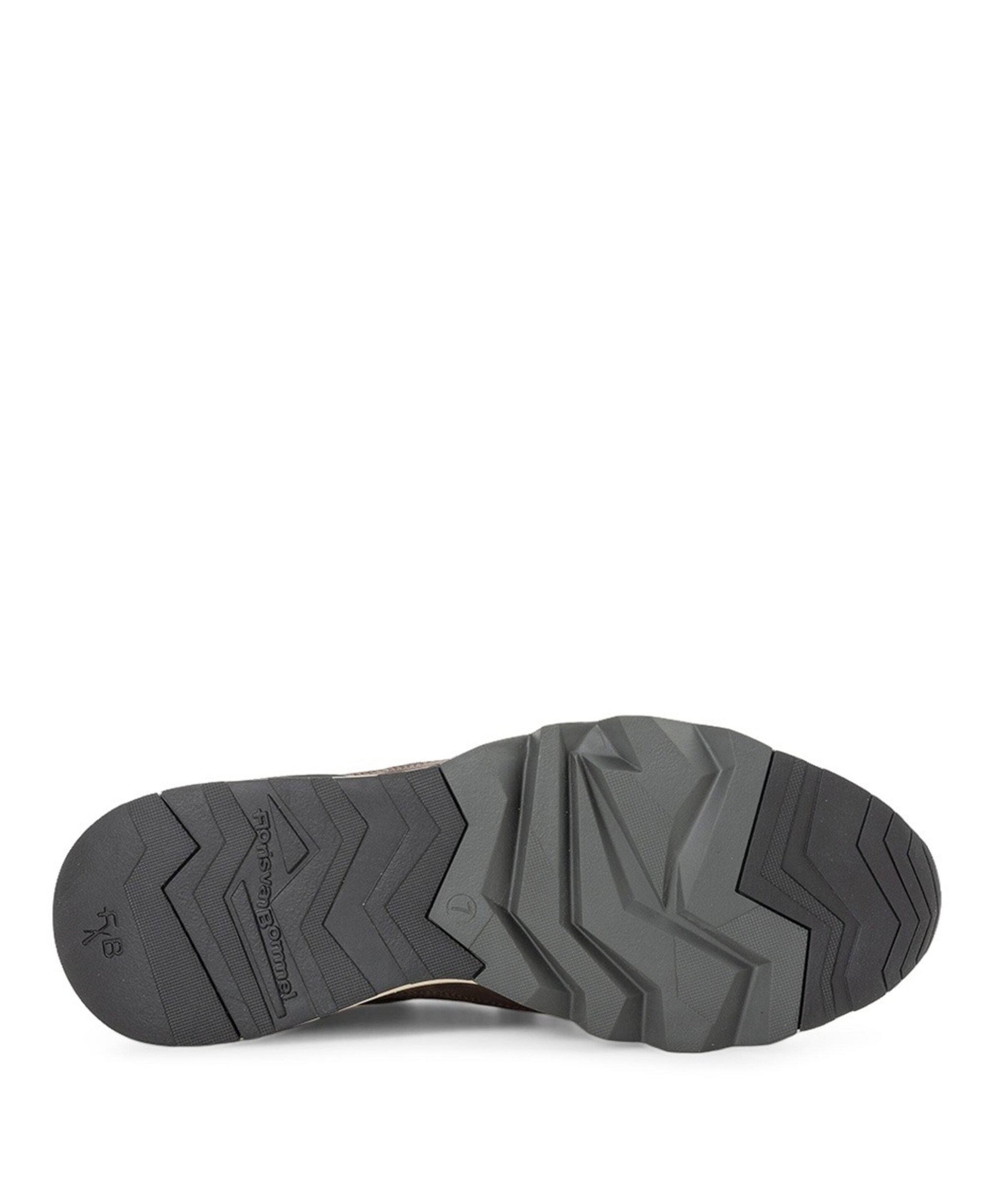 Floris van Bommel heren sneakers bruin