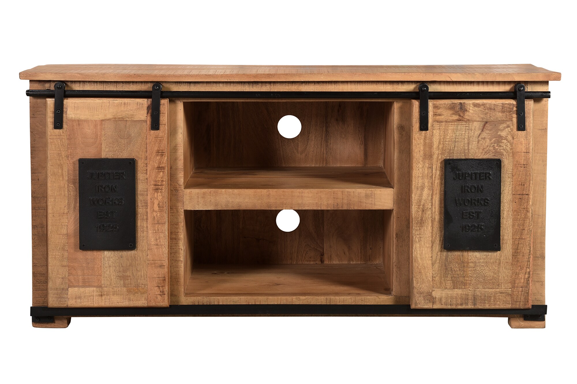 Lowboard Namur Mangoholz Kommode Sideboard TV Fernseher Hifi Wohnzimmer Schrank