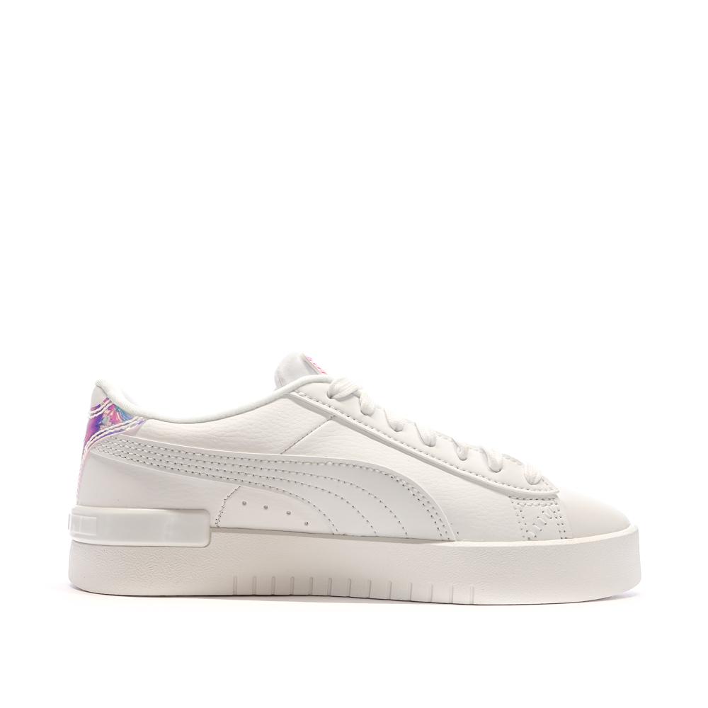 Puma Baskets Blanches/Roses Fille Puma Jada