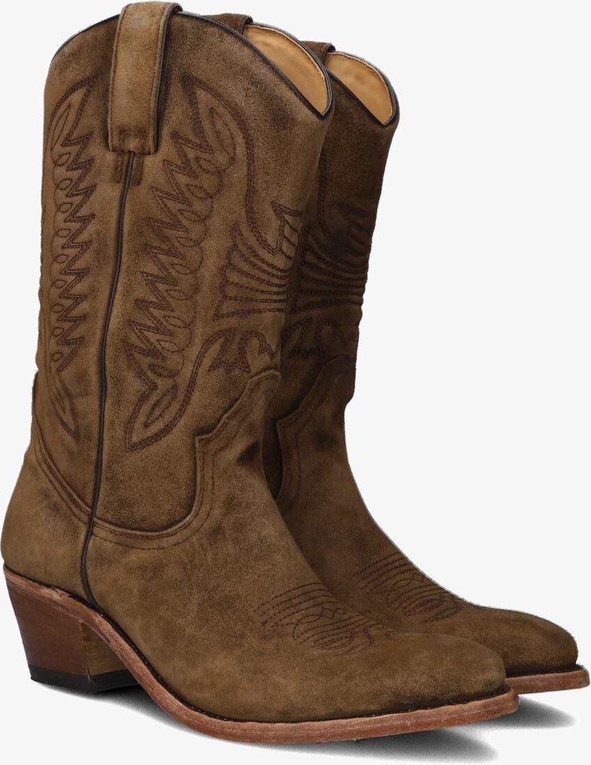 NOTRE-V bruine notre-v cowboylaarzen tolimand