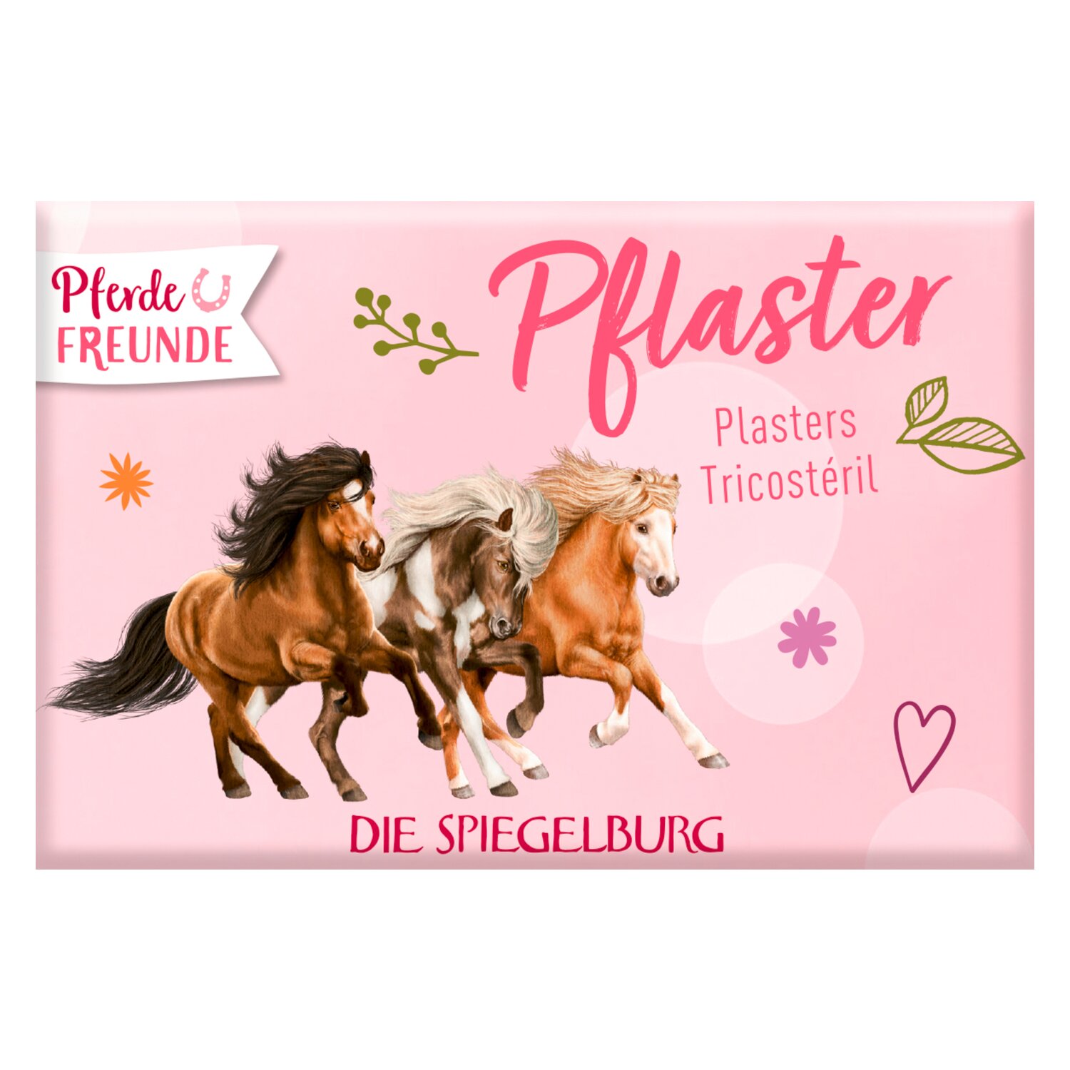 DIE SPIEGELBURG Pflasterstrips Pferdefreunde