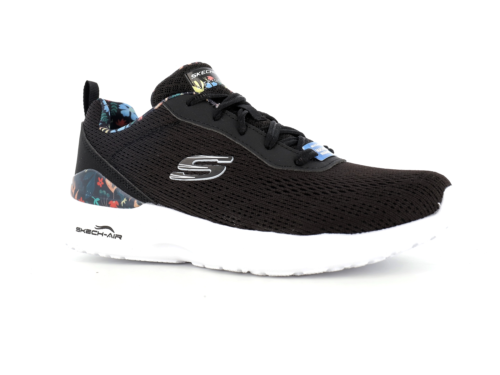 Skechers-149756 Matières combinées Noir