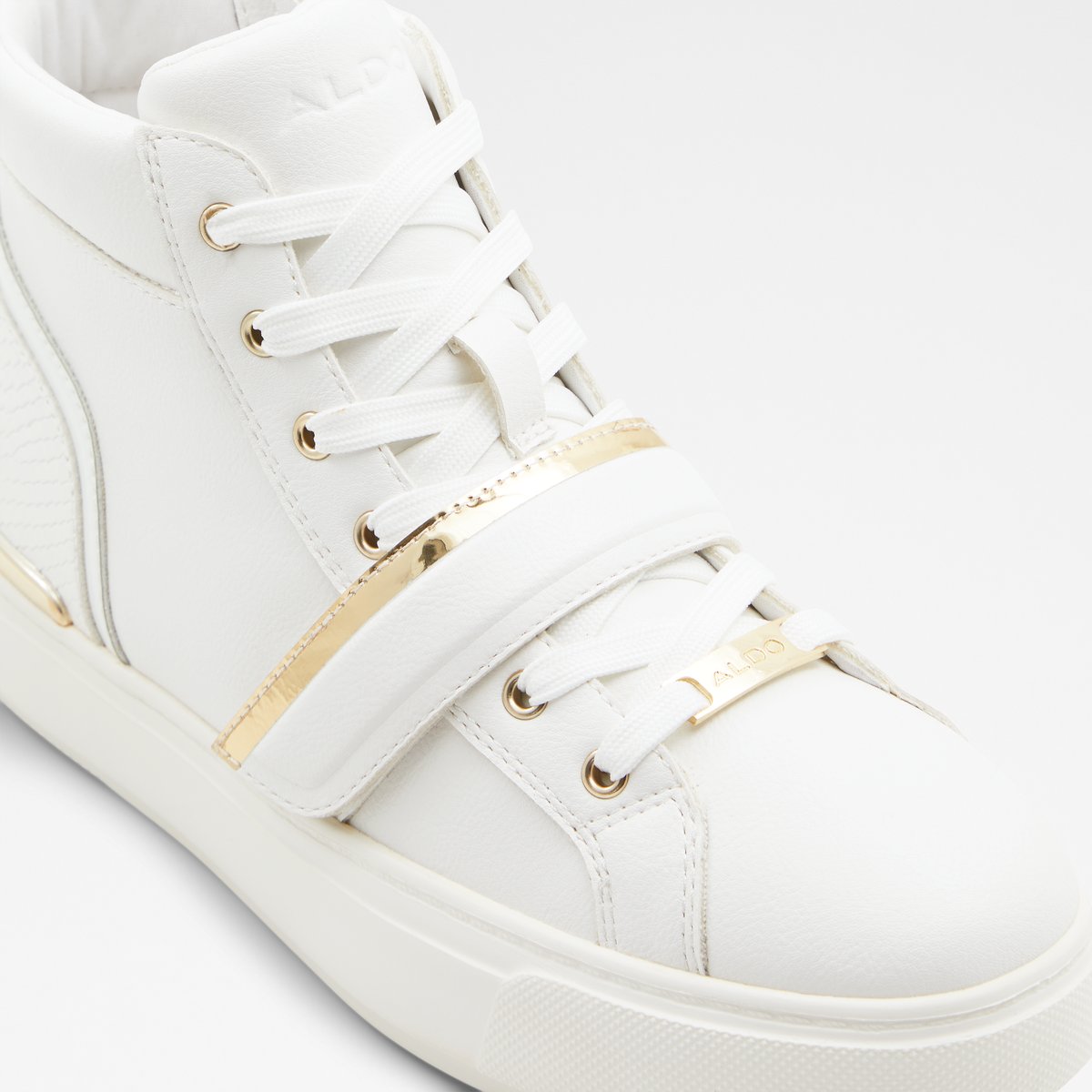 Halenna White Women High top sneakers